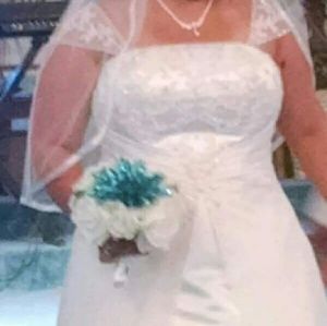 Davids bridal wedding dress